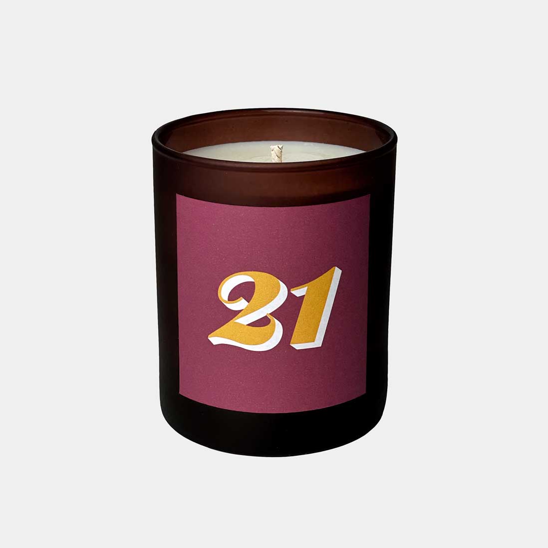Milestone personalised candle
