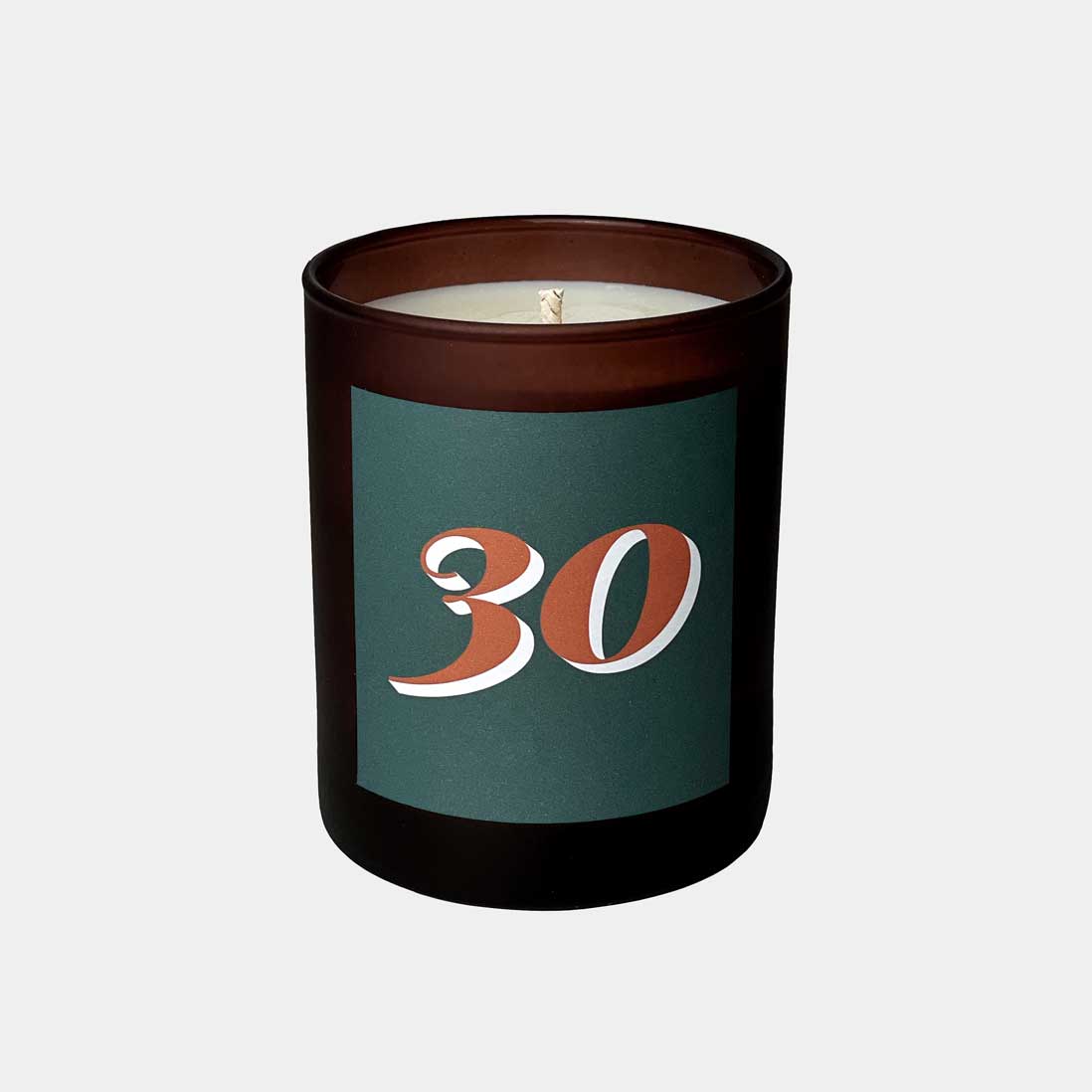 Milestone personalised candle