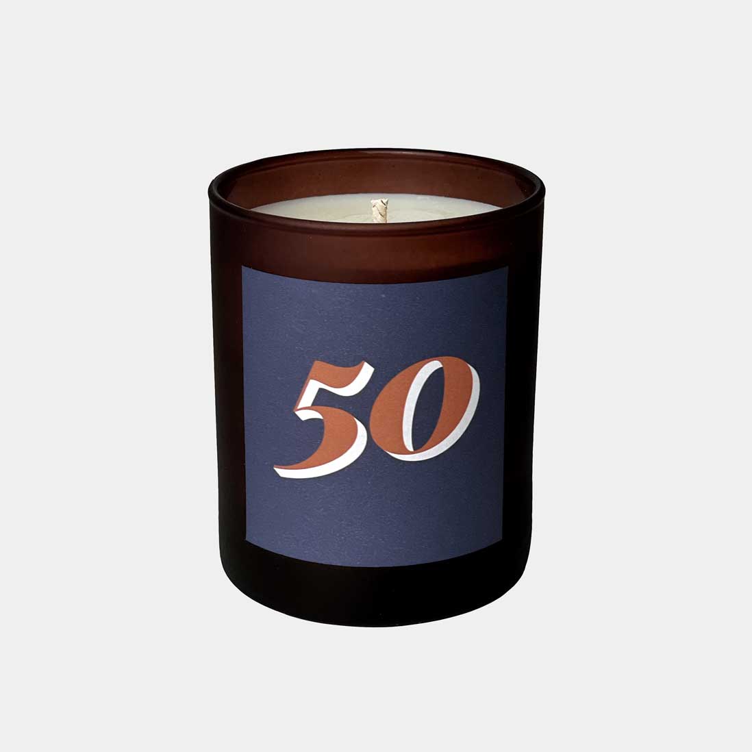 Milestone personalised candle