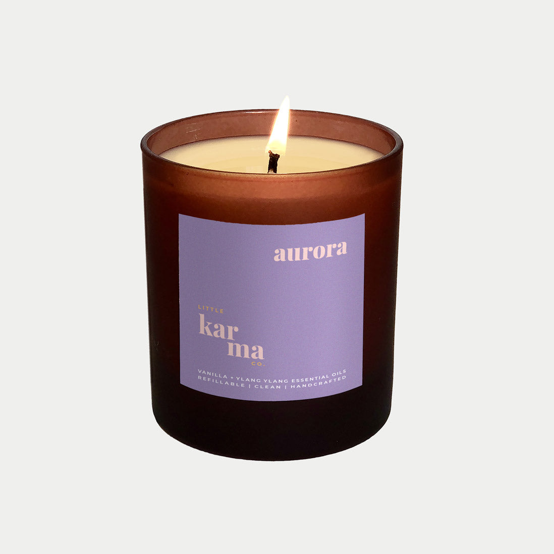 Aurora soothing manifestation candle