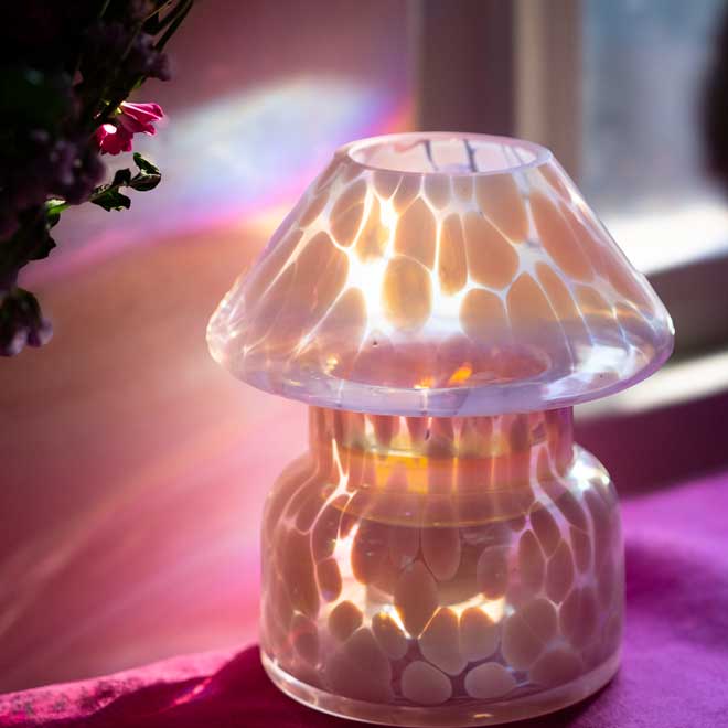Dopamine Dream refillable candle lamp for dopamine decor lovers