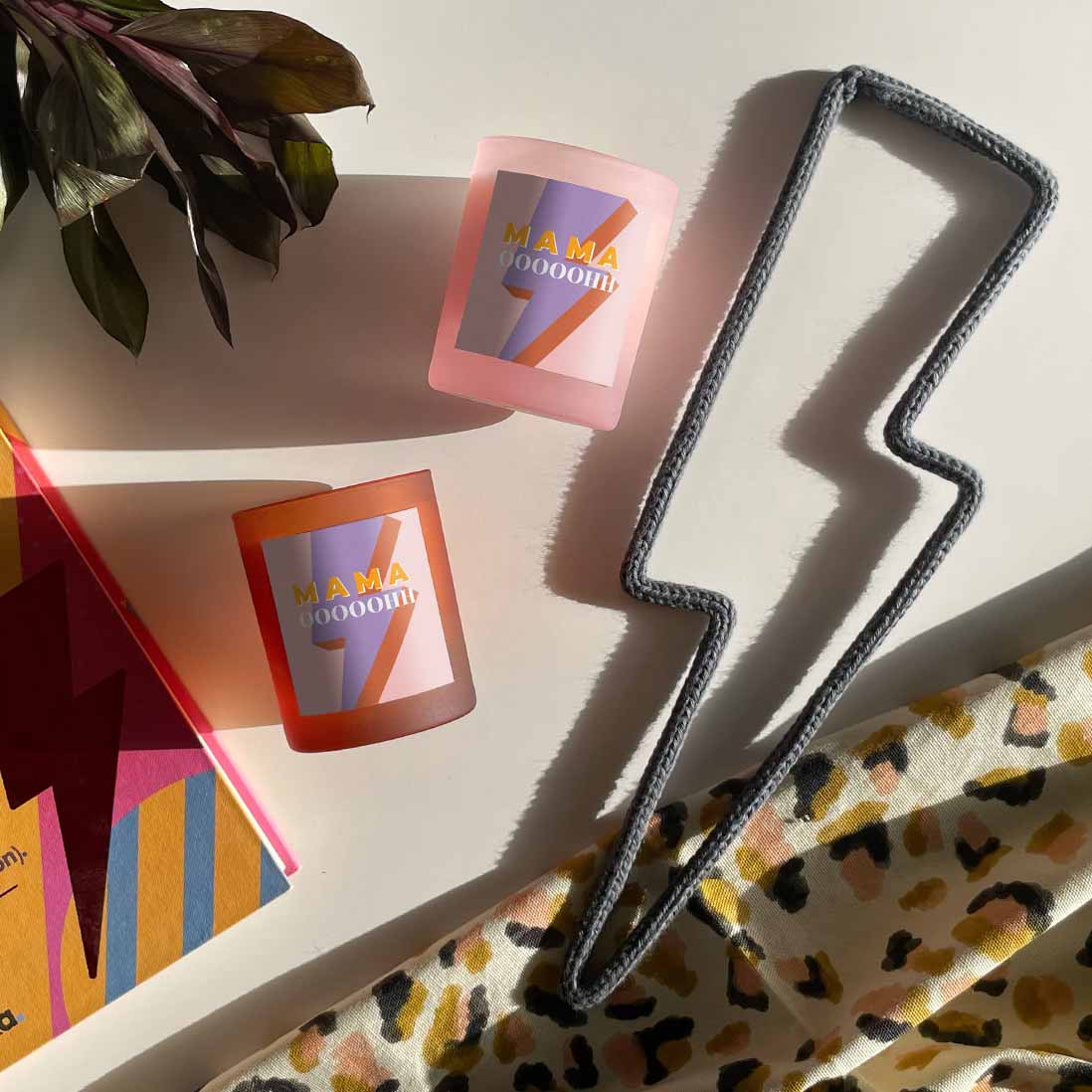 Mama Oooh personalised candle