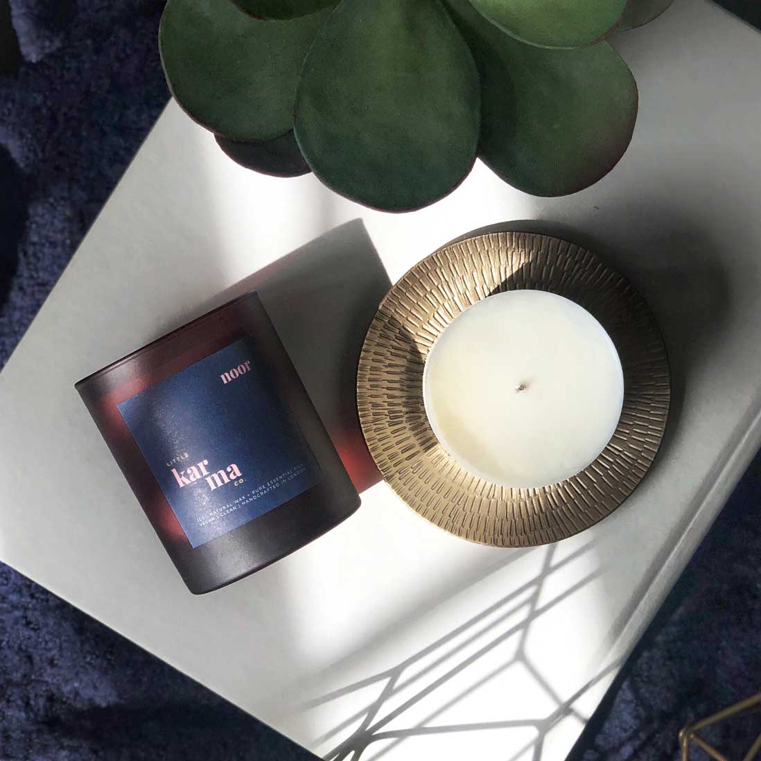 Noor comforting refillable candle