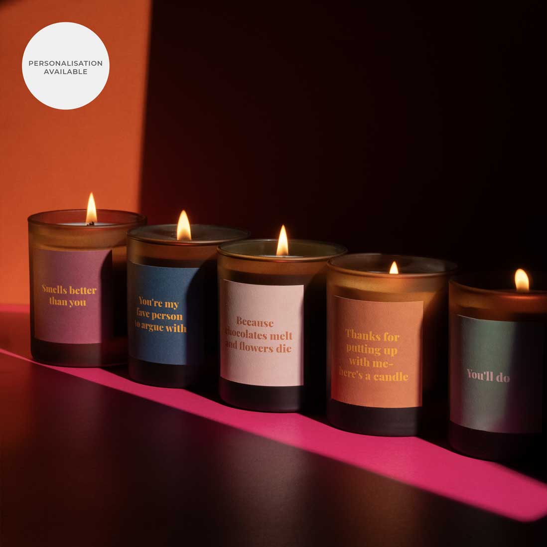 Aurora soothing manifestation candle