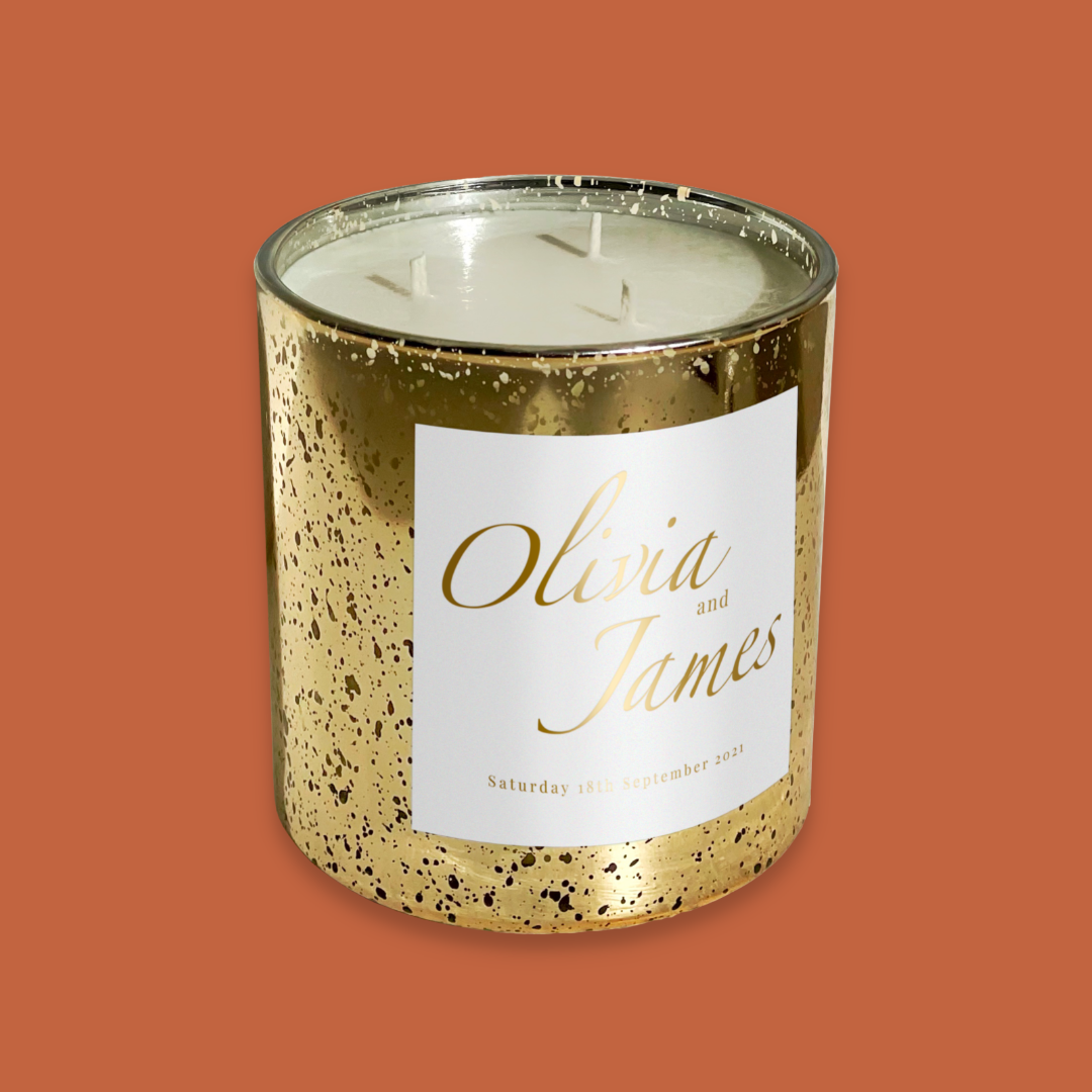 Personalised wedding favours