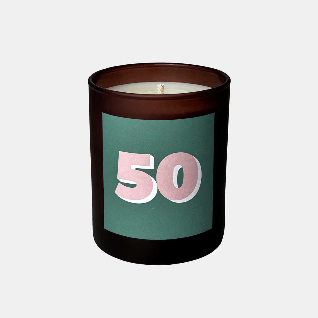 Milestone personalised candle