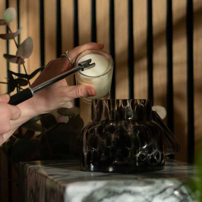 pre-order: Nordic Noir refillable candle lamp