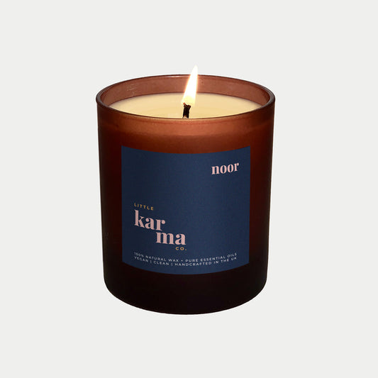 Noor comforting refillable candle
