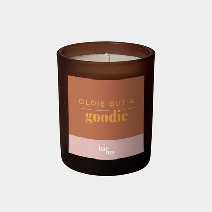 Oldie But Goodie personalised candle