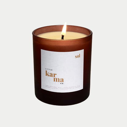 Sol energising refillable candle