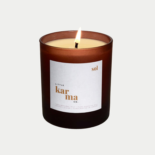 Sol energising refillable candle