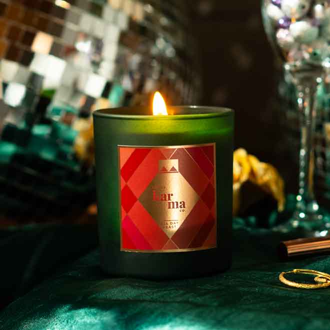 All Day Feast Christmas candle