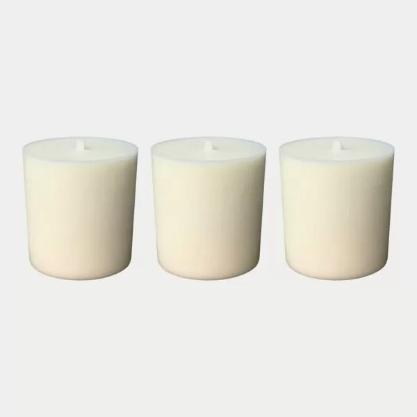 Mini candle refill trio for Little Karma Co. Ltd glass