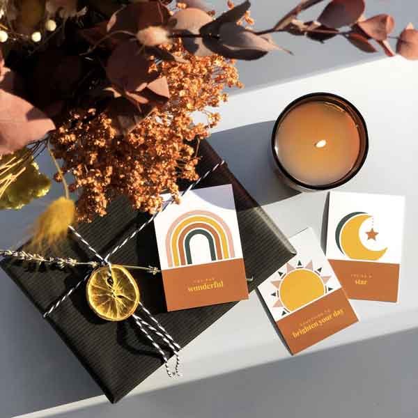 luxury gift wrapping and gift cards