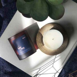 Noor comforting refillable candle and candle refill