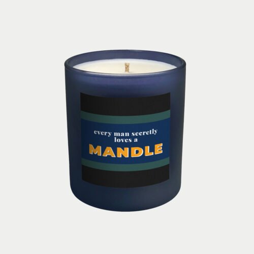 Personalised Mandle candle for men