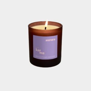 Aurora soothing vanilla and ylang ylang refillable mini 70g candle