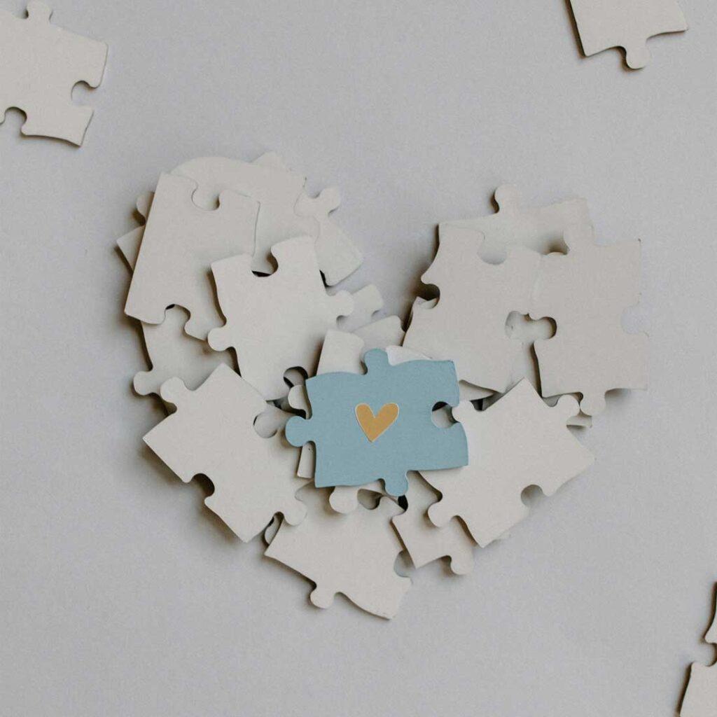 puzzle pieces selfcare blog